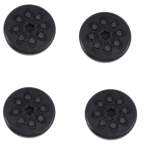 Yeihhtuk 4X Slide Pucks Slider Block für Skateboard Longboard Sliding Handschuhe Runde Slide Pucks