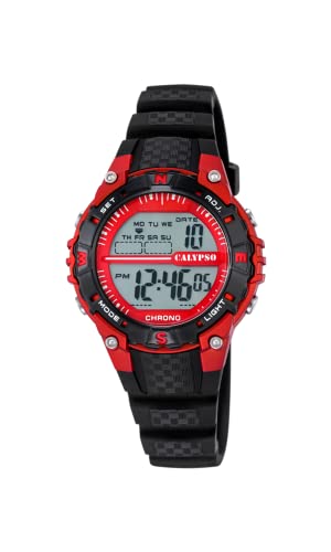 Calypso Unisex Digital Uhr mit Plastik Armband K5684/6