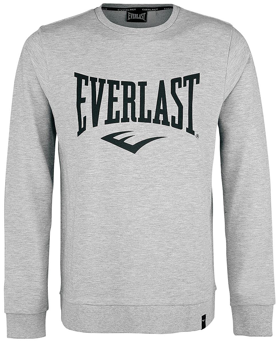 Everlast Herren Sport Boxen Sweatshirt California , Grau , M