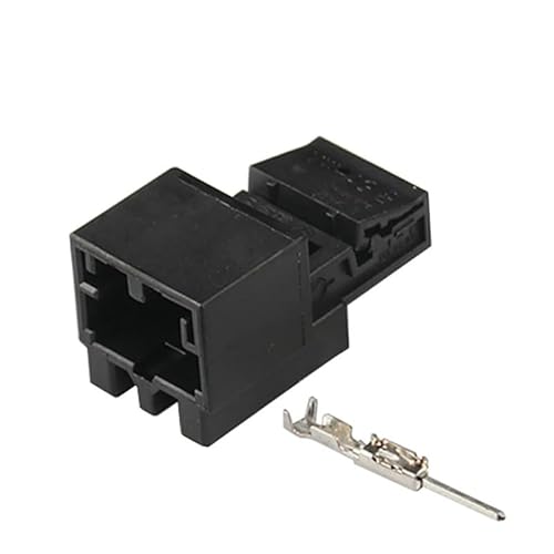 WANGFHAO 1/5/10/20/50 Satz 4-poliger 8K0973754 Türheberschalterstecker 8K0 973 754 Kfz-Kabelbaum-Elektrostecker(4p male,10 sets)