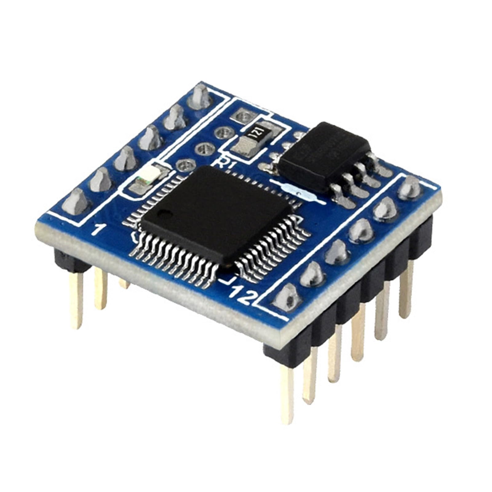 Qsvbeeqj Kompaktes TTL-Port auf CAN-Modul mit TTL- und CAN-Konvertierungsprotokollen, kleine Größe, integrierte MCU