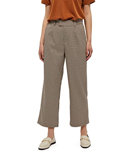 Peppercorn Damen Lydia Pants, Hose, 0023P SEEDPEARL CREAM PR, 42