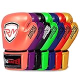 RingMasterUK Kinder Boxhandschuhe Kickboxen Martial Arts Kinder Stanzhandschuhe (Rosa, 2 oz)