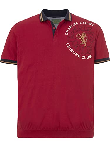 Charles Colby Herren Poloshirt Earl Ethney rot 2XL (XXL) - 60/62