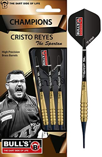 Bulls Wizard Softdart Top Einsteiger Dart Soft - Dartpfeile, Gewicht:16238-18g FARBIG Gold Einheitsgröße