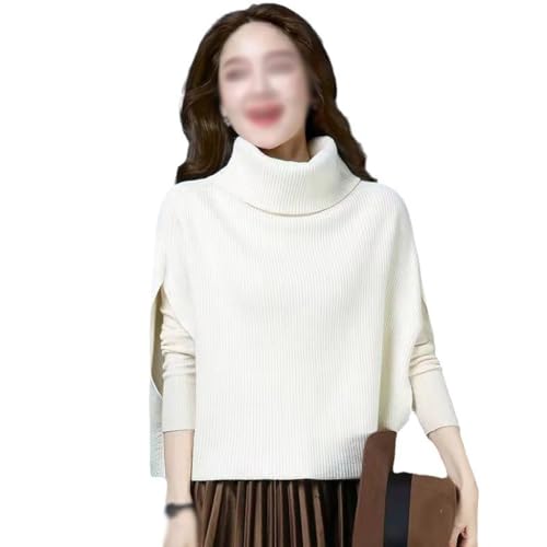 YIHANSS Herbst und Winter Damen Strickweste Hohes Revers Koreanische Version des Pullover Unterhemd Pullover