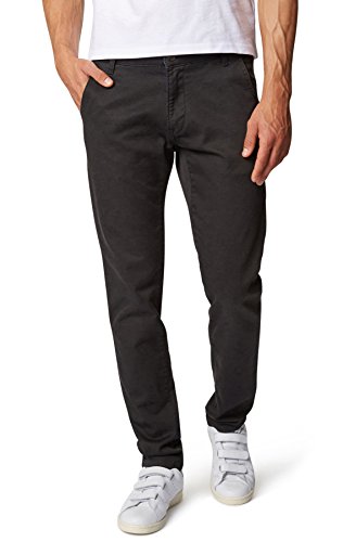 WOTEGA Herren Sweathose in Jeans-Look Dexter Slim, Black (4008), W34/L30