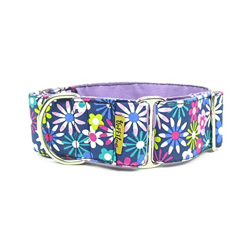 ThePetLover TPL150027 Martingale Flowers Hundehalsband L