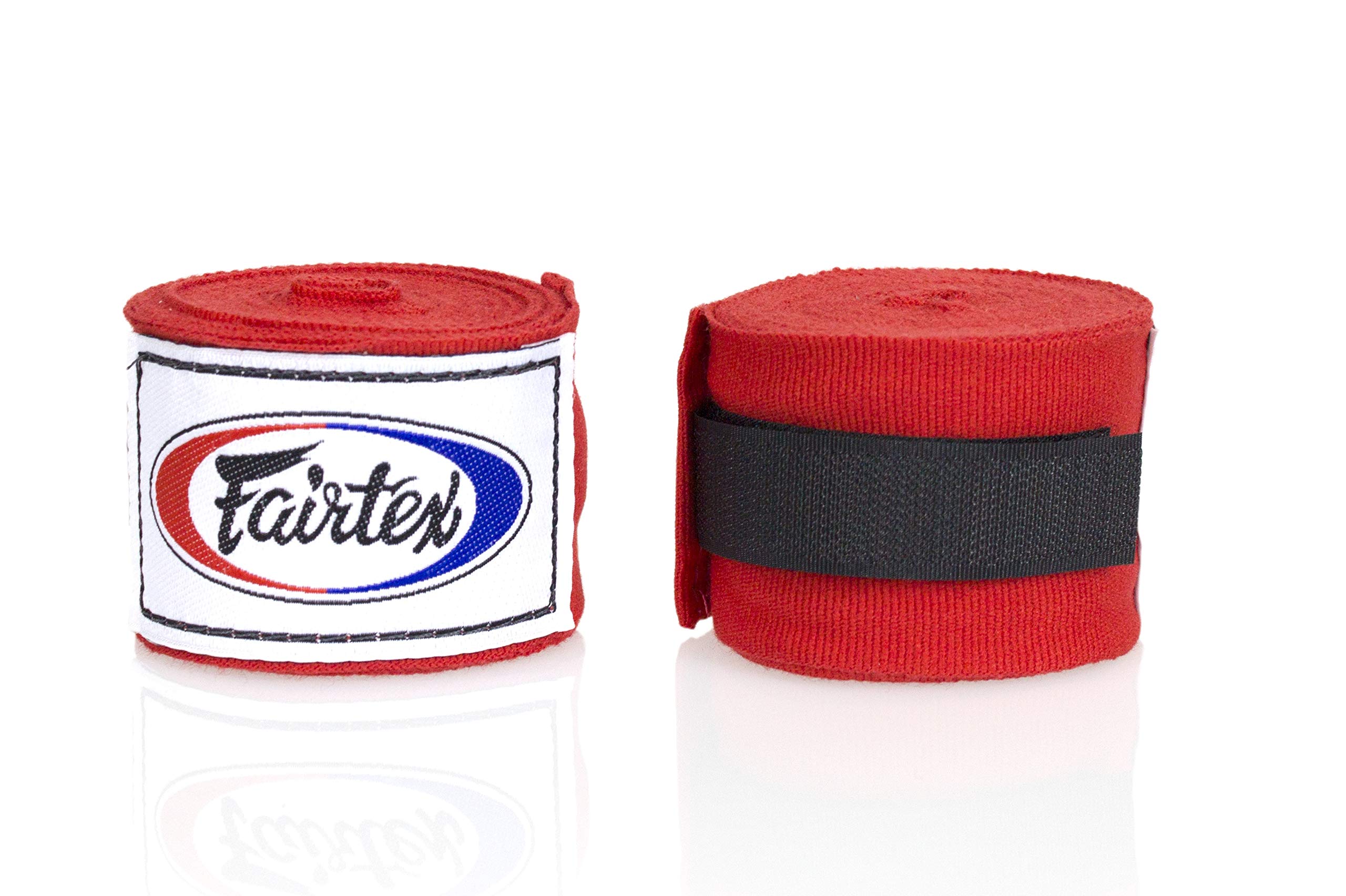 Fairtex Boxbandagen HW2: Komfort und Stil für Jeden Kämpfer! Schütze Bandage Handgelenk und Knöchel mit Eleganz, in Verschiedenen Längen und Farben Erhältlich(Rot-120)