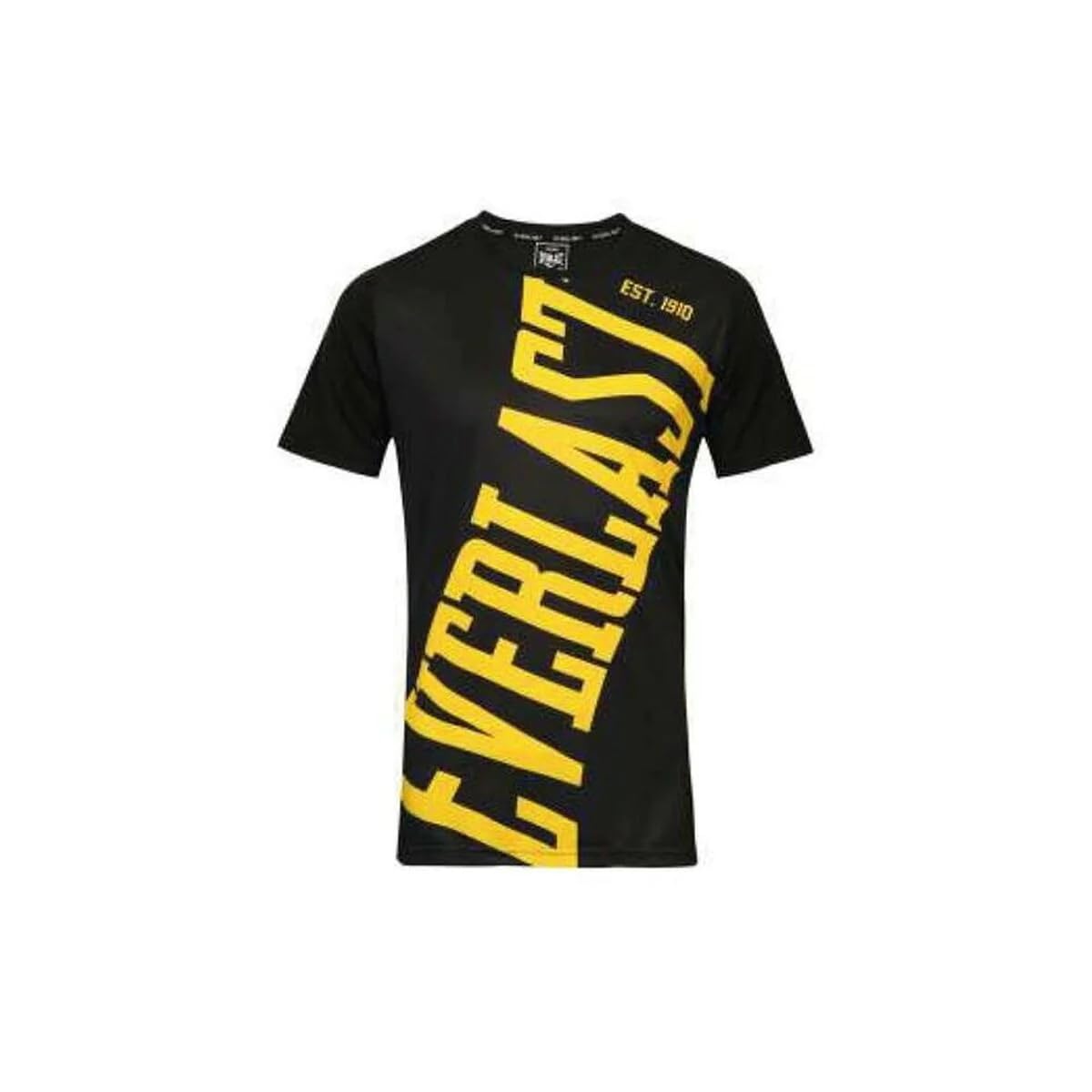 Everlast Breen Herren-T-Shirt, kurzärmelig, Schwarz, kurzärmelig