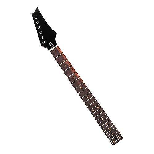 E-Gitarrenhals, E-Gitarren-Halsteile, 24 Bünde, Ahorn, E-Gitarren-Zubehör, E-Instrumentententeile, Griffbrett für Gitarre, Gitarrenhals, Griffbrett, 24 Bünde, Gitarrenhals