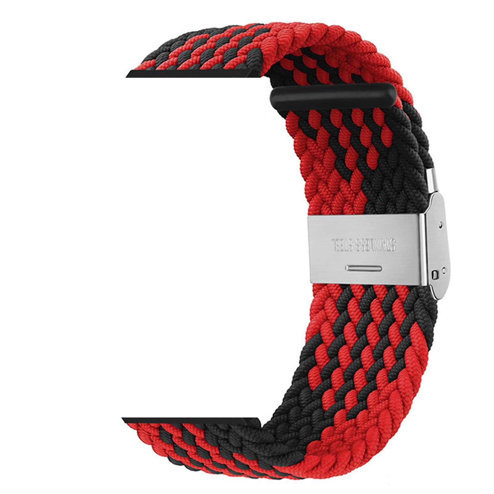 BANDKIT Geflochtene Nylon-Uhrenarmbänder mit elastischer Schnalle für Garmin Fenix 7 7X 6 6X Pro 5X 5 3HR 945 S60 S62 QuickFit Release Strap Nylonbänder, For Fenix6X, Achat