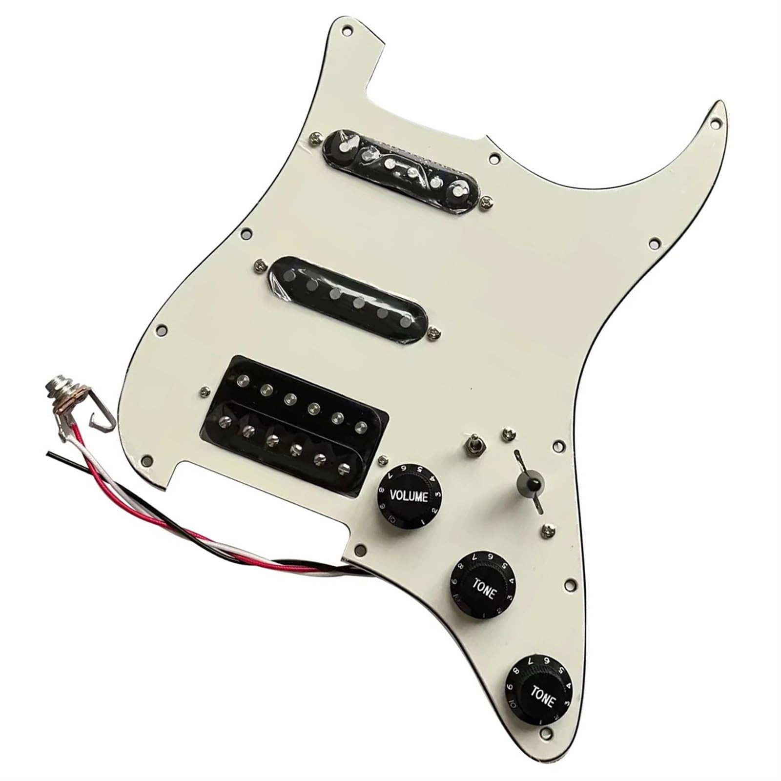 Vorverdrahtetes Schlagbrett-Set Loaded Pickup Coil Split Multi Für E-Gitarre vorverdrahteter Tonabnehmer Schlagbrett