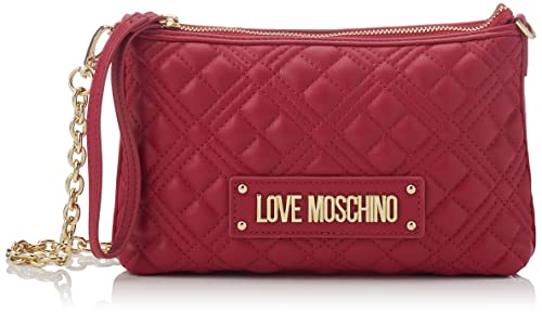 Love Moschino Damen Borsa Quilted Pu Fuxia Umhngetasche, Fuchsia