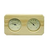 Hygrometer Wandmontiertes Wasserdichtes Temperatur Feuchtigkeitsmessgerät Für Badezimmer Sauna Babyzimmer