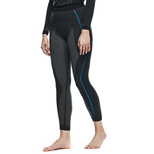 Dainese Damen Dry Pants Lady Baselayer-Hose, Schwarz/Blau, XS/S