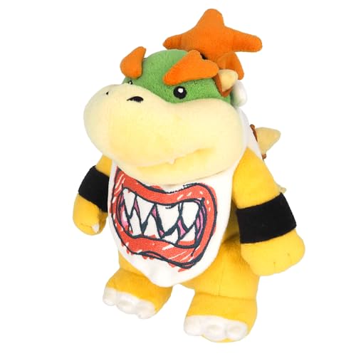 Sanei Super Mario All Star Collection 20,3 cm Bowser Jr. Plüsch, Small