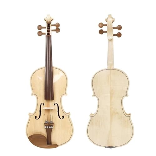 Standard Violine 4/4 Violine Fichtenholz/Massivholz Akustik Für Violine Anfänger Mit Etui Bogen Geigeninstrumente(Wood)