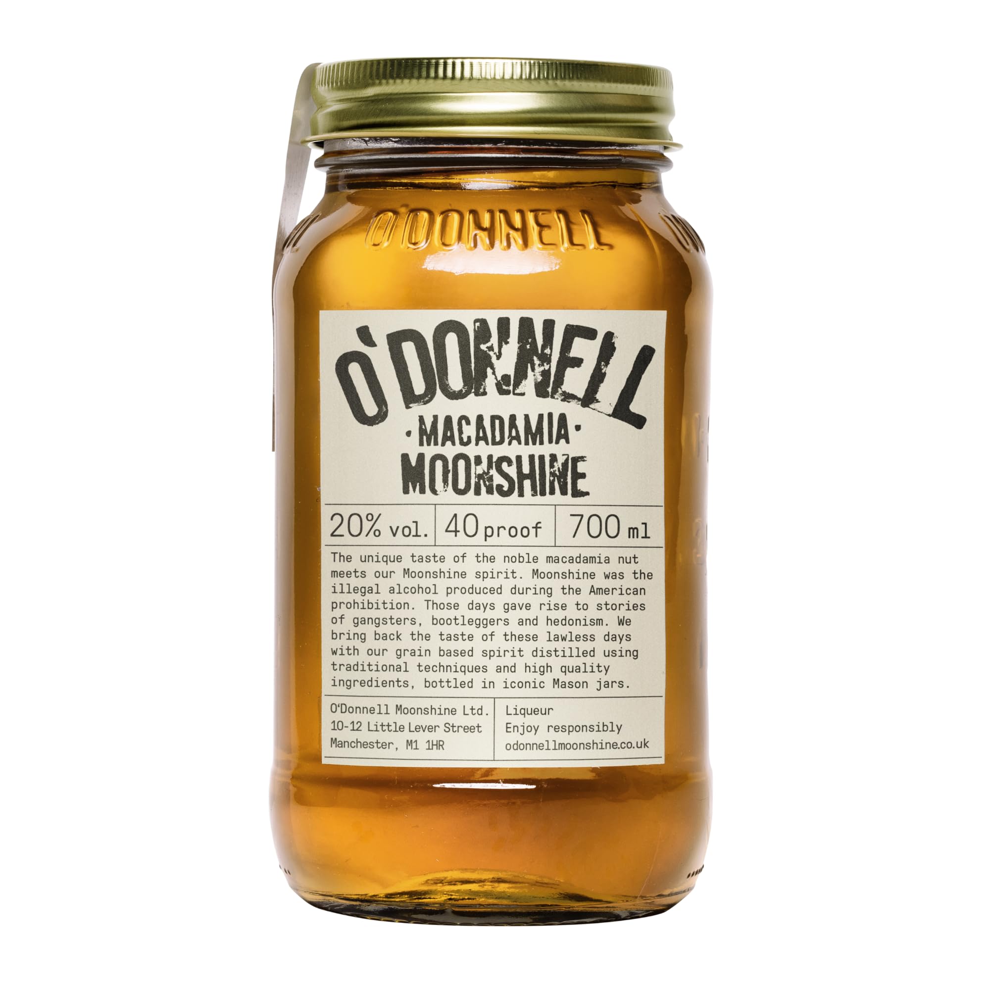 O'Donnell Moonshine MACADAMIA Likör 20% Vol. 0,7l