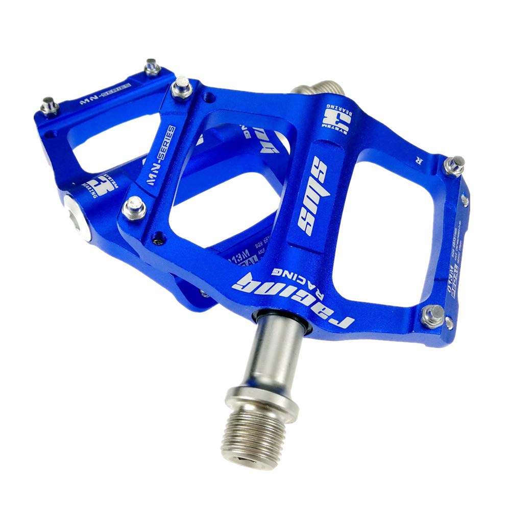 Pedale Fahrrad MTB Pedal Fahrradpedale Rennrad Pedale Fahrradzubehör Fahrradpedal BMX Pedale Fahrradzubehör Fahrradzubehör Fahrradzubehör Blue,Free Size