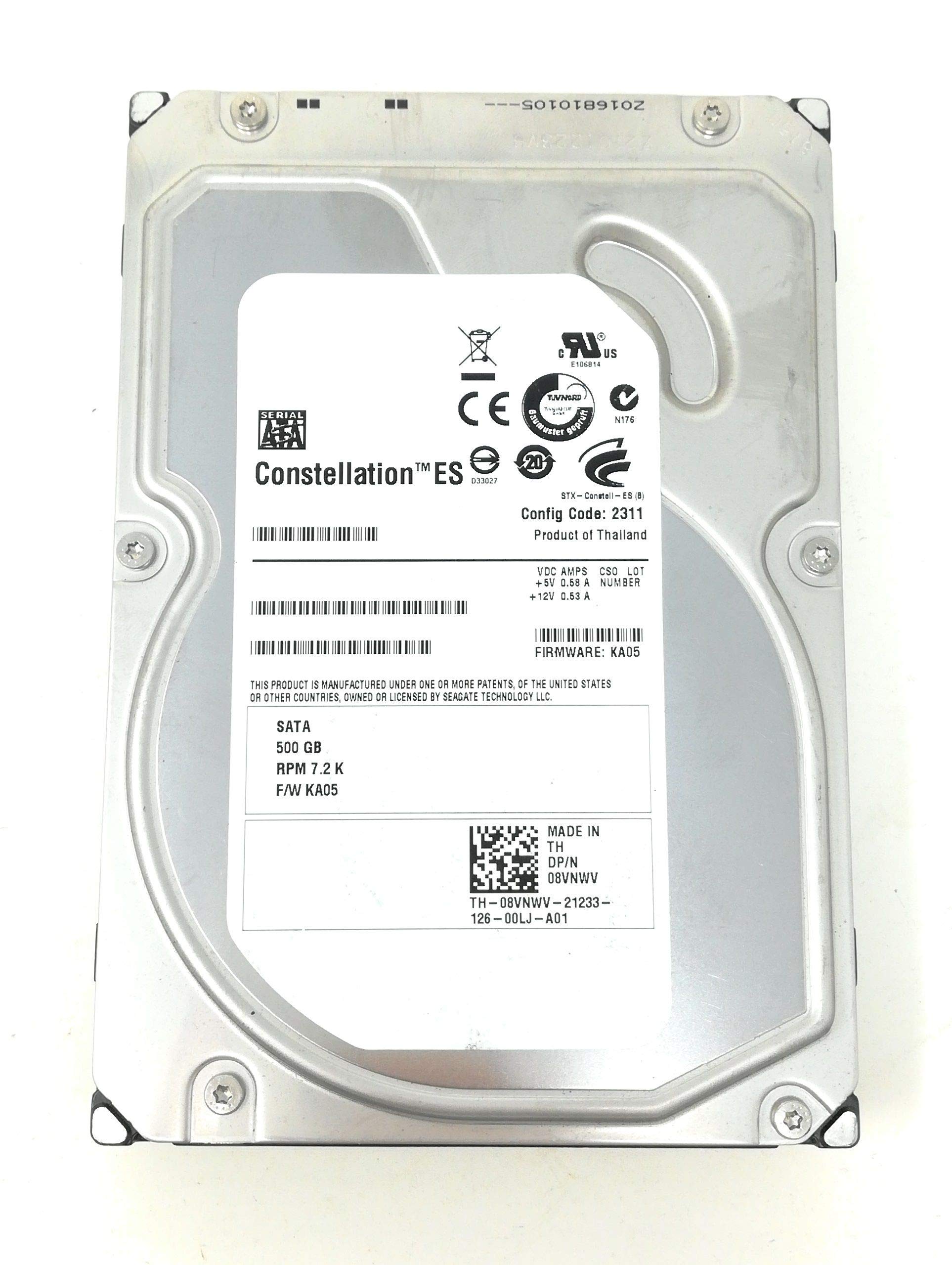 LEOFLA Interne Festplatte 3,5 Zoll 500 GB für Computer Sata Buffer 16 MB PC 7200 RPM, variabel, Media