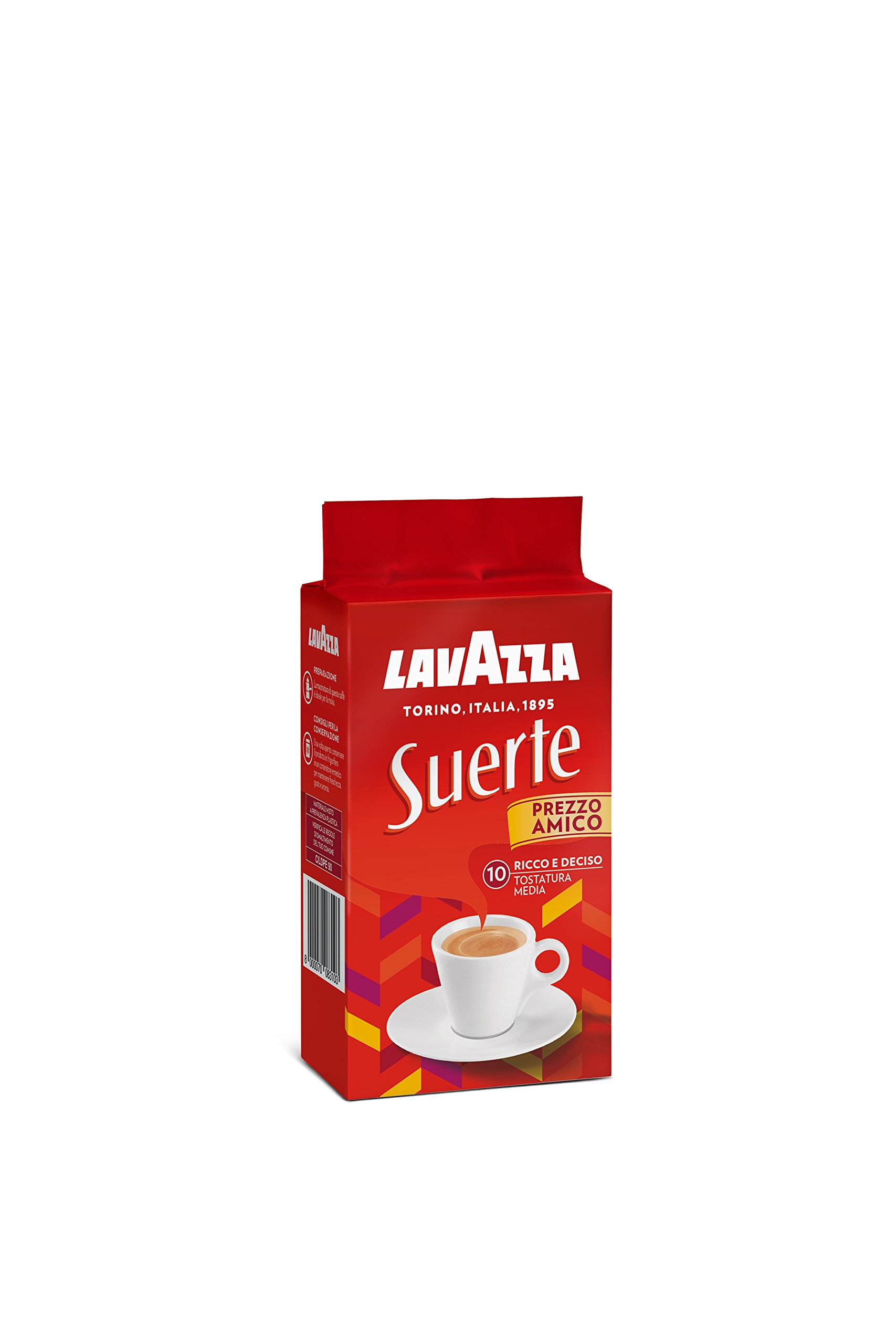 Lavazza - Suerte, Miscela di Caffè, 2 Pacchetti