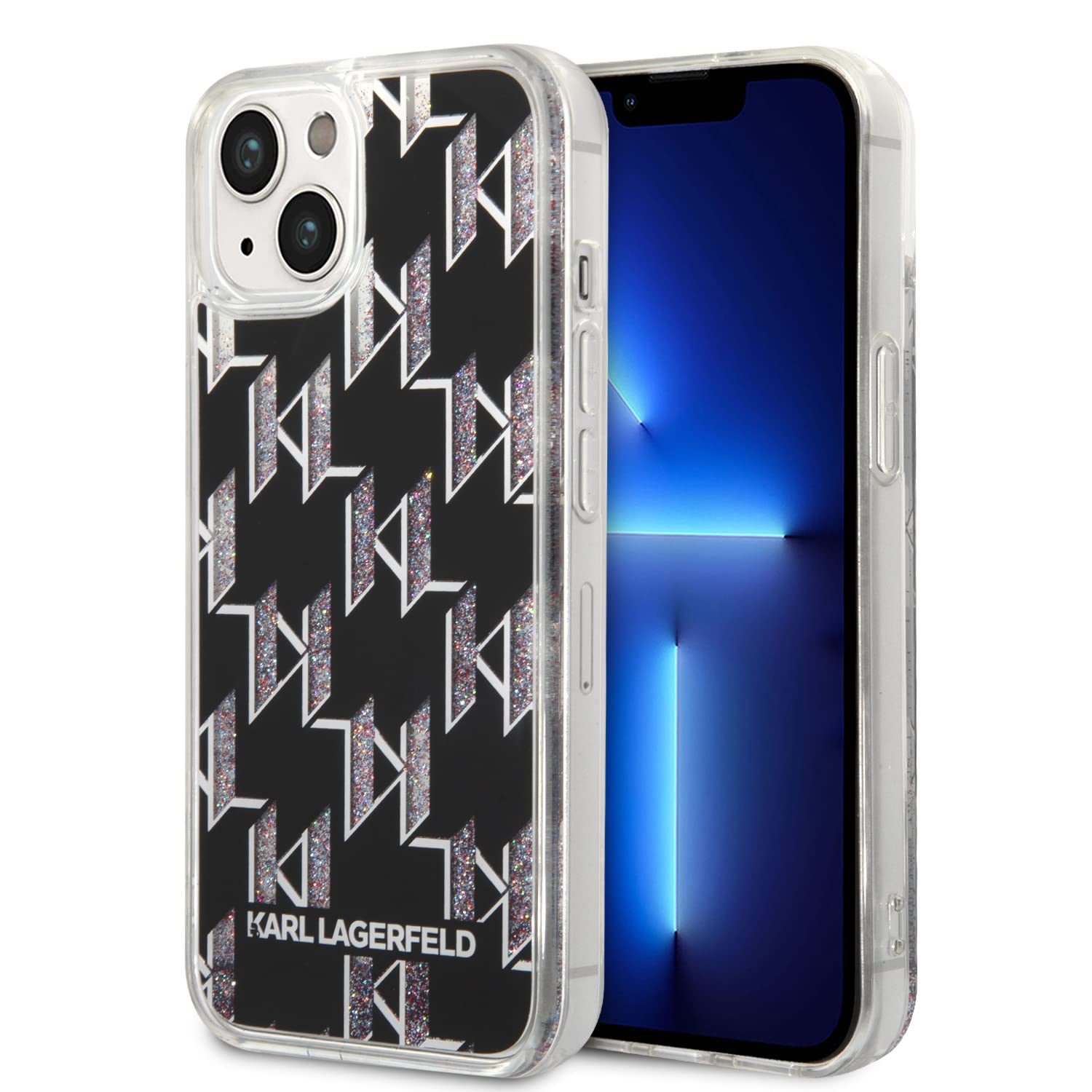 Karl Lagerfeld KLHCP14MLMNMK Hülle für iPhone 14 Plus 6,7" hardcase schwarz/Blac