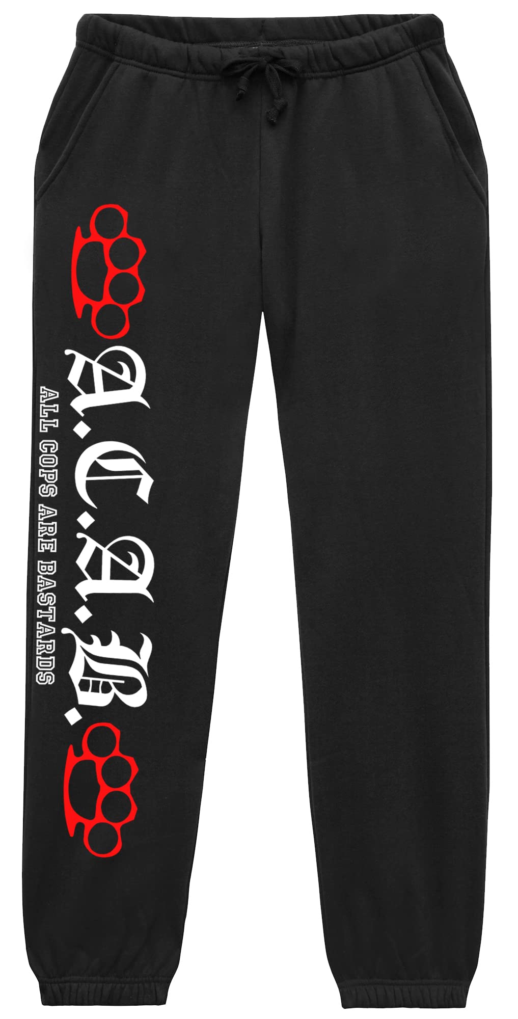 ACAB Herren Jogginghose | Fussball Ultras Sport Hose Freizeithose Hardcore Hose MMA 1312 | M2 (XL)