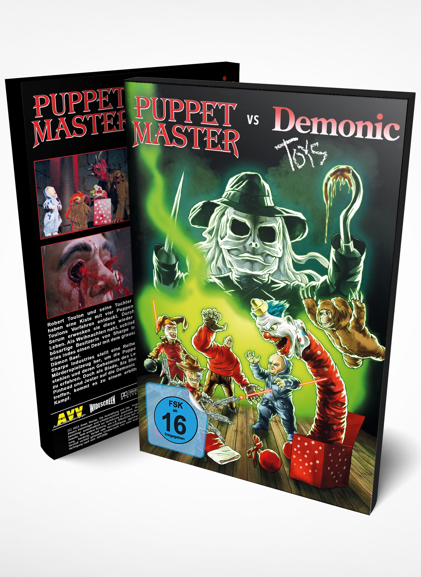 Puppet Master Vs. Demonic Toys - Limited Hartbox Edition [DVD]