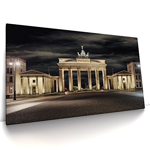 CanvasArts Brandenburger Tor - Leinwand auf Keilrahmen (120 x 70 cm, Leinwand auf Keilrahmen)