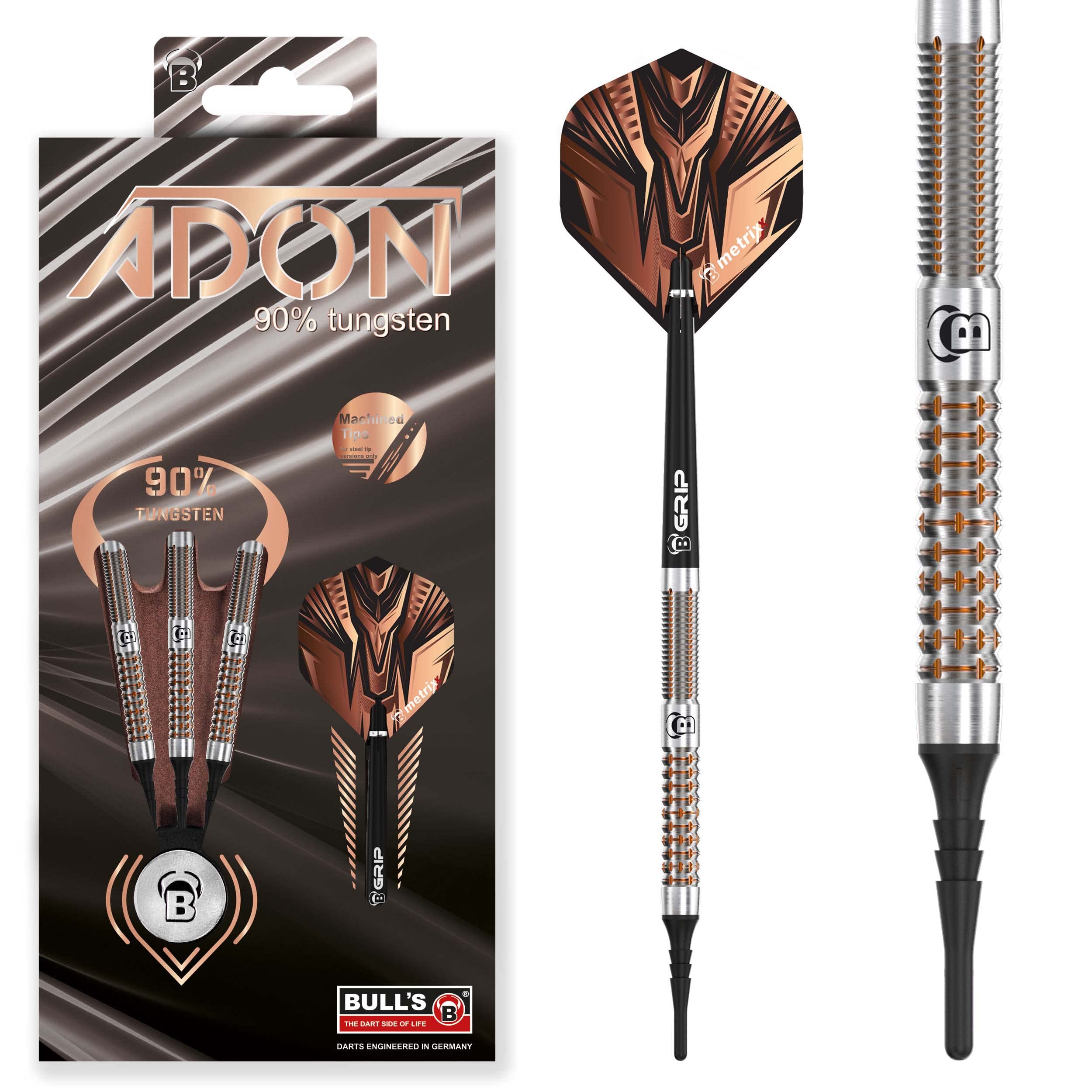 Bull's Adon Dart, Bronze, 18 g