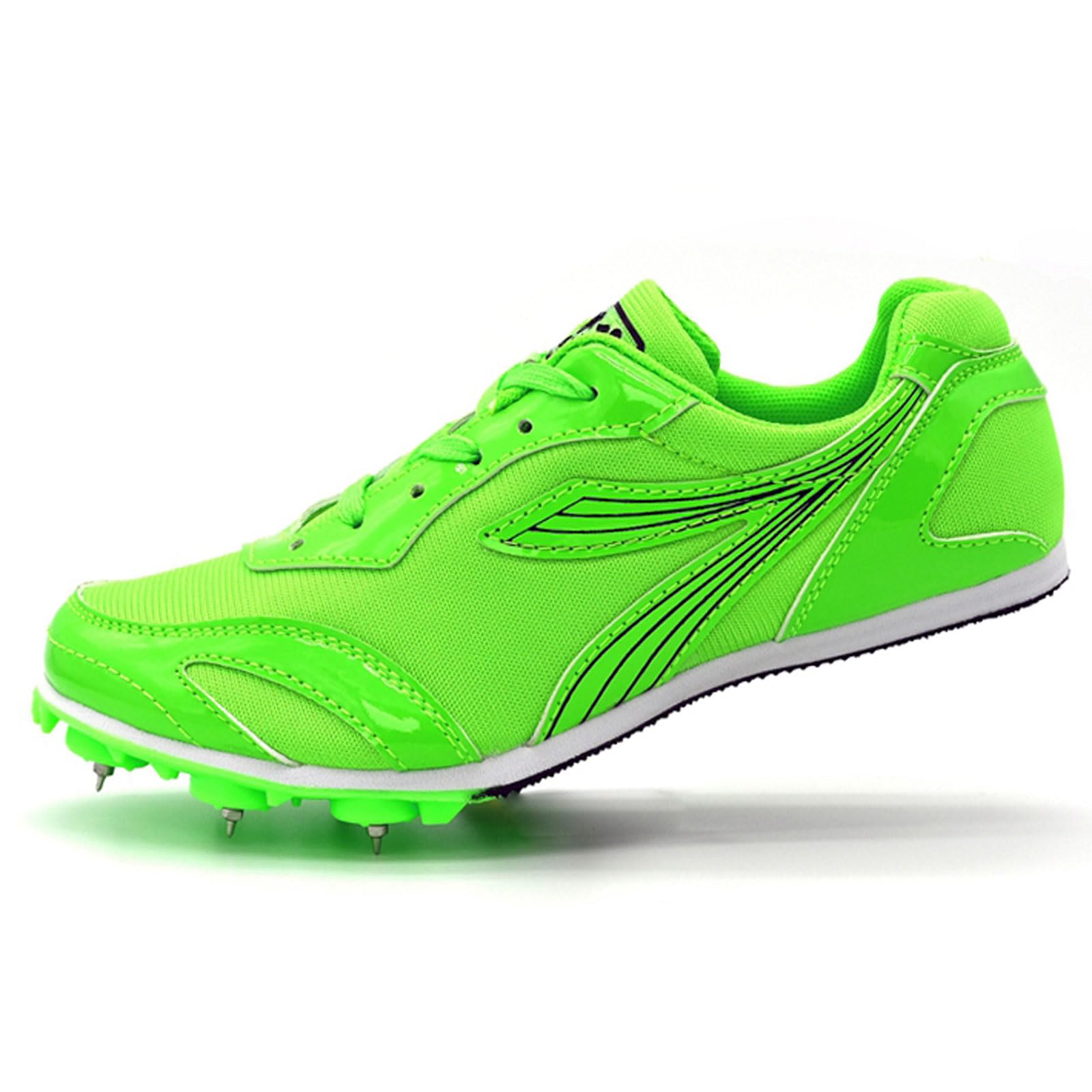 Zeihyeurus Leichtathletik Herren-Mittelstrecken-Laufschuhe Unisex-Leichtathletikschuhe Leichtathletik Spike Schuhe Track Spike Schuhe rutschfeste VerschleißFest Gelten Jungen MäDchen Damen Herren