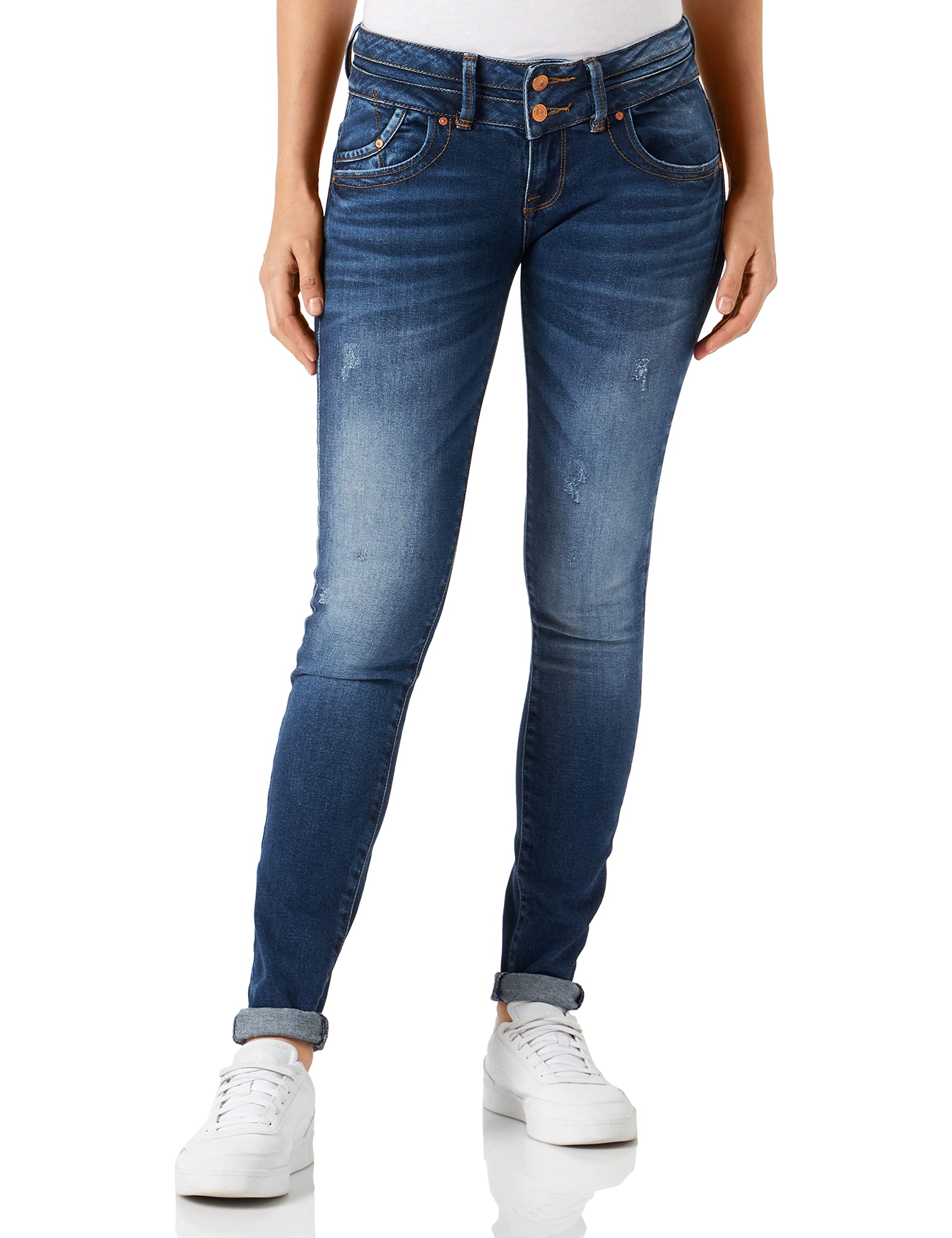 LTB Jeans Damen Julita X Jeanshose, Winona Wash 53925, 27W / 30L