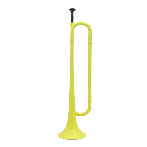 Trompete Messing Trompete BB. Abs Kunststoff Junge Pioniere Bugle Anruf Student Horn Kid Anfänger Für Messing Musical Instrument Performance (Color : Yellow)