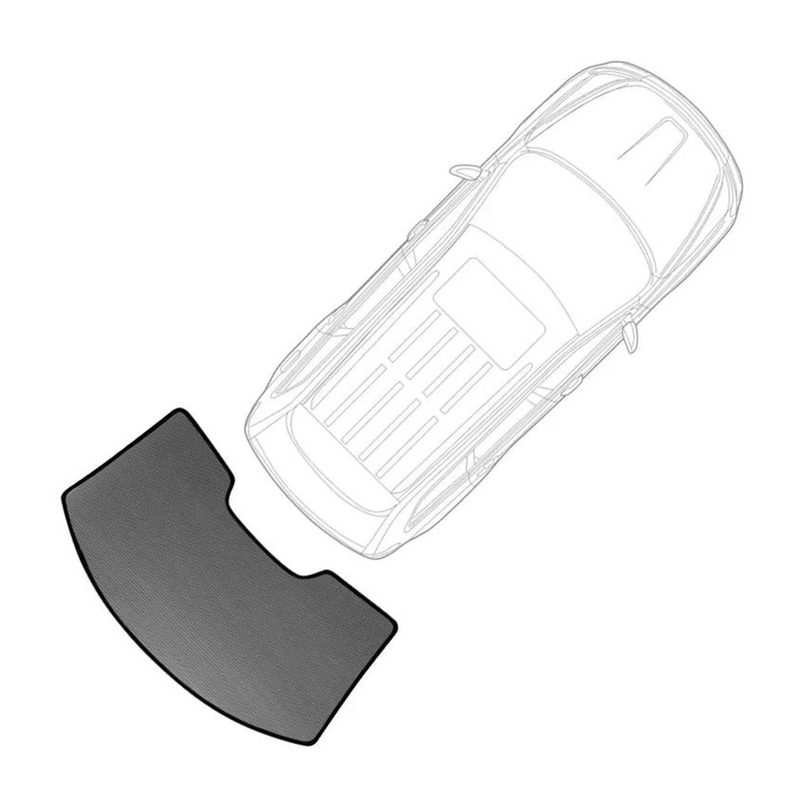 Auto-Sonnenschirm Für Jade 2012-2021 Magnetischer Auto-Sonnenschutz für die Windschutzscheibe, Vorhang, Fenster, UV-Schutz, Sonnenschutz, Visier, Jalousien Frontscheibenabdeckung(Back Windshield)