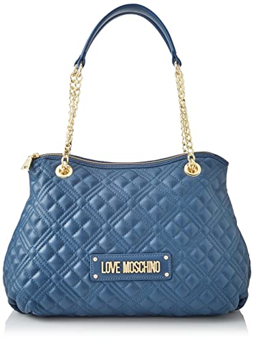 Love Moschino Damen Jc4320pp0fla0750 Umhängetasche, blau, Einheitsgröße