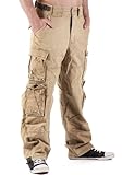 Jet Lag Herren Hose Cargo beige 007 L/30