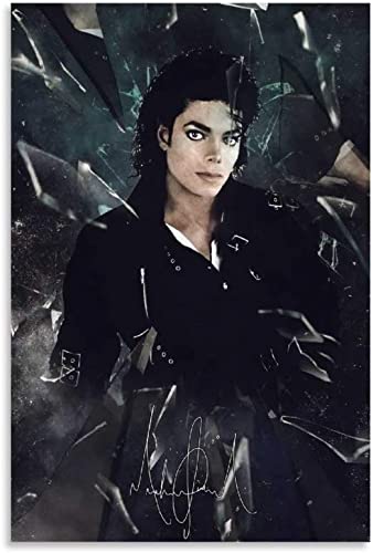 DIY 5d Diamant Malerei Kits FüR Erwachsene Und Kinder Michael Jackson Popsänger Cool Kreuzstich Art Kristall Strass Stickerei Painting 15.7"x19.7"(40x50cm) Kein Rahmen