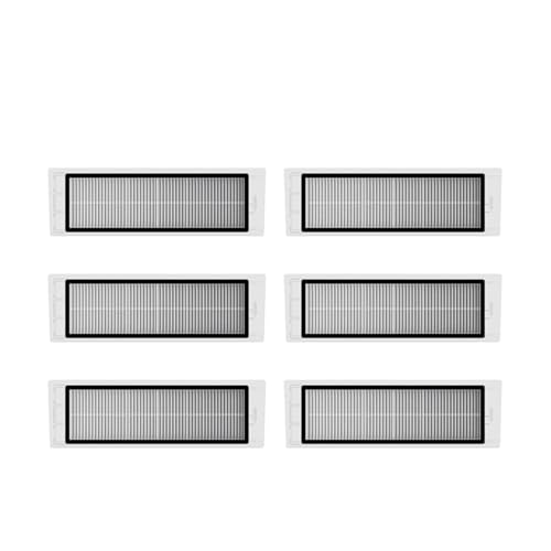 Kompatibel Mit Roborock S5 Max S50 S502 S55 S6 Pure E4 E5. Kompatibel Mit Xiaomi Robot 1S SDJQR01RR. Zubehör For Staubsaugerbürsten, Mops, Hepa-Filter(6 filters)