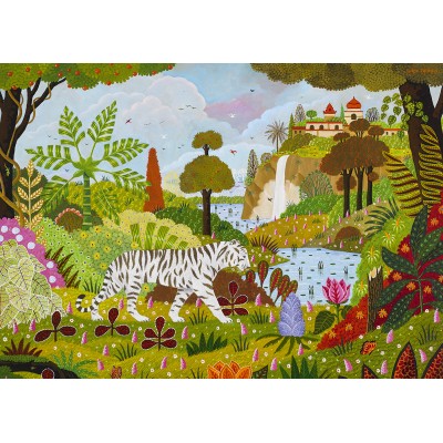 Pieces & Peace Tigre Blanc 1500 Teile Puzzle Pieces-and-Peace-0044