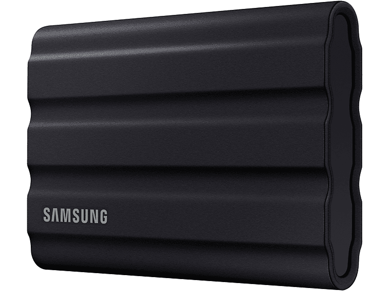 SAMSUNG Portable SSD T7 Shield PC/Mac Festplatte, 2 TB SSD, extern, Schwarz 2