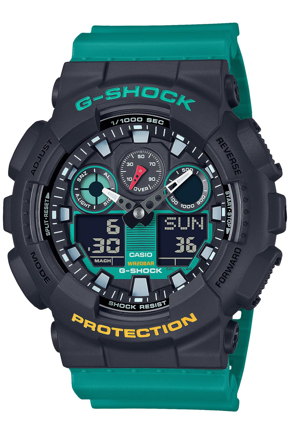 CASIO G-Shock GA-100MT-1A3JF [G-Shock Mixtape Series], Mehrfarbig, Modern