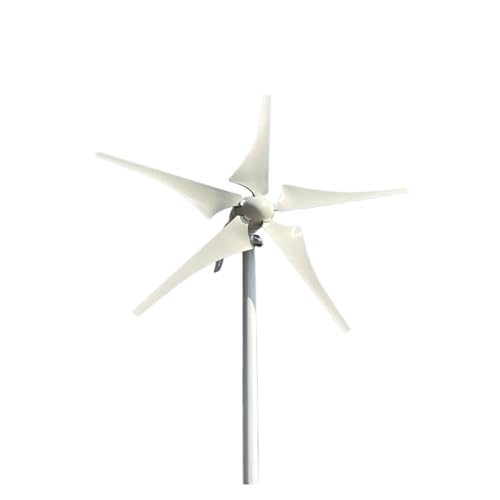 Mikro-Windkraftanlage, Windnerator 1000 W 1500 W 2000 W Alternative Energie Windmühlen Alternateur 12 V 24 V 48 V Windkraftanla Hoher Einsatz von Windenergie(48V,1500W 5 Blades)