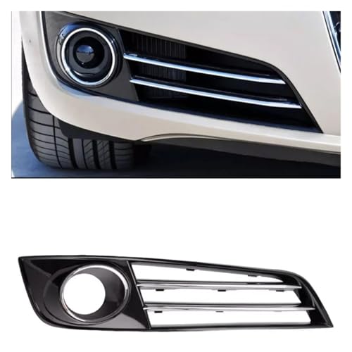 Frontgrills Für Für A8L Für A8 D4 2010 2011 2012 2013 Auto Links Rechts Seite Front Chrom Stoßstange Nebel Licht Kühlergrill Grill Abdeckung Front Bumper Grille(1 Right with Hole)