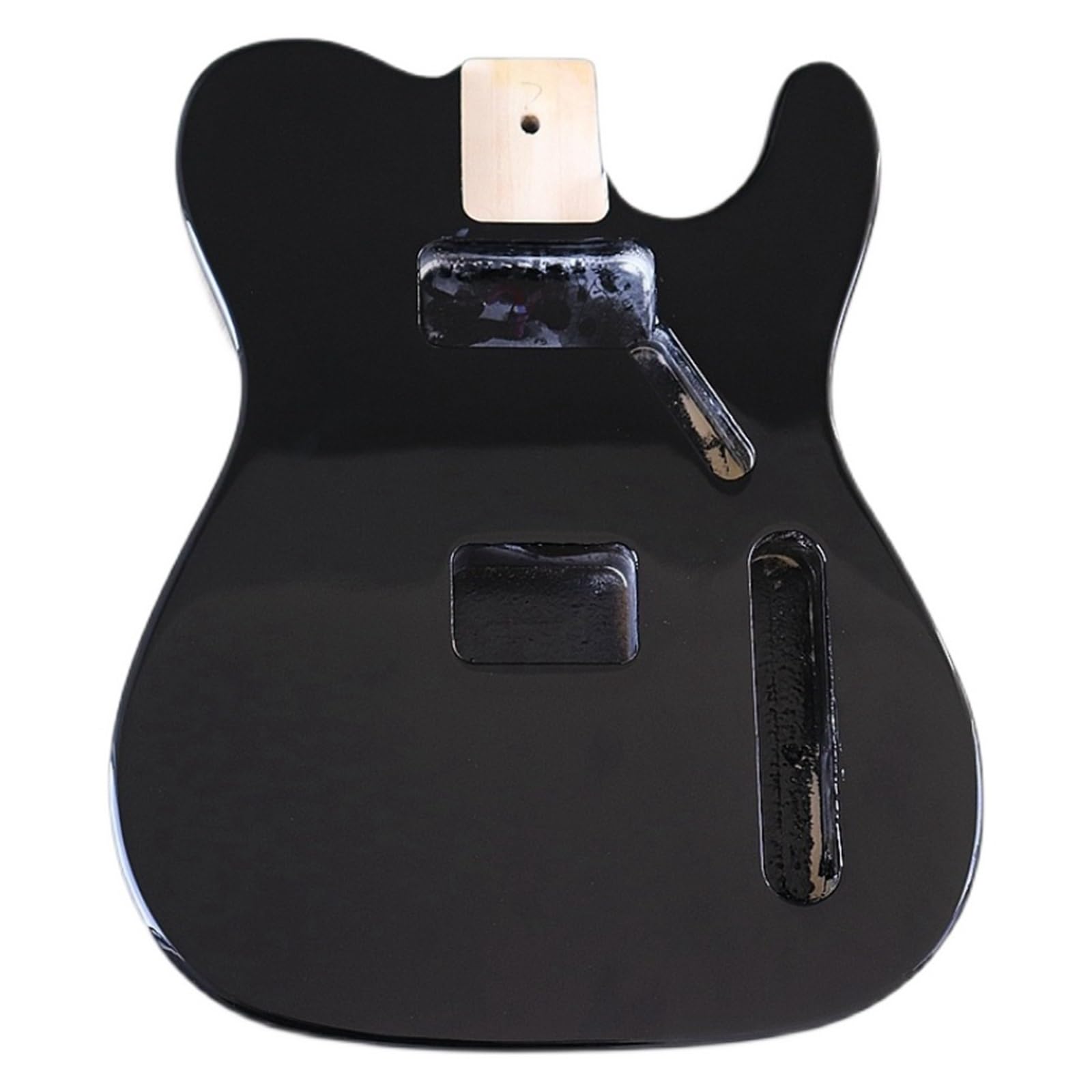 Für TL E-Gitarre Körper Modifizierte Gitarre Schwarz DIY Performance Professionelle E-Gitarre Barrel Schwarzer Körper