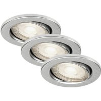 Briloner LED-Einbaustrahler Alumium EEK: A+