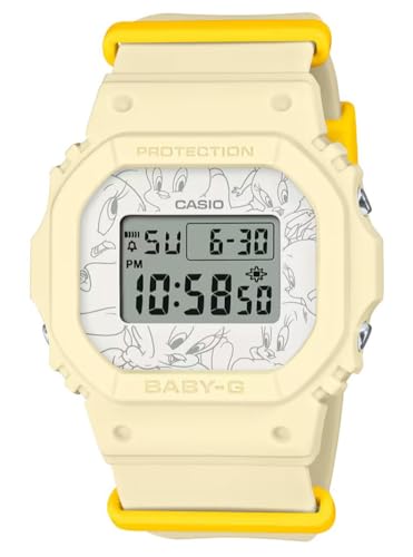 CASIO Digital BGD-565TW-5ER, gelb