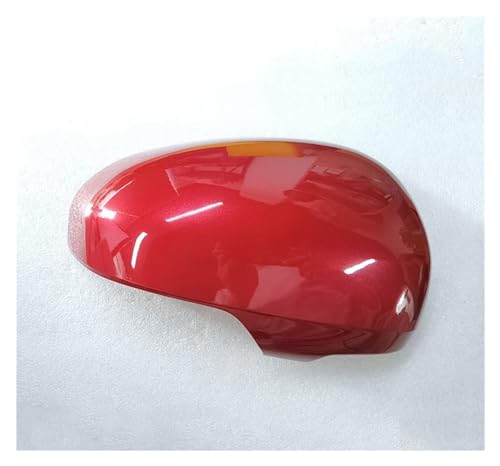 Außenspiegelgehäuse Für Toyota IQ 2009-2015 Auto Zubehör Rückspiegel Abdeckung Reverse Spiegel Shell Spiegel Fall Gehäuse Außenspiegel-Abdeckkappe (Farbe : Red Right)