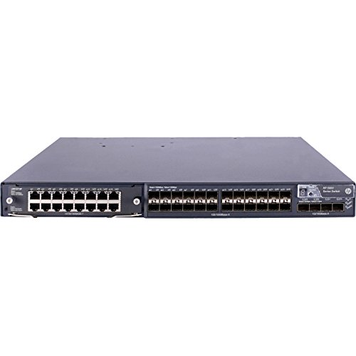 Hewlett Packard Enterprise HPE 5800-24G-SFP Switch - C3 - Managed - 24 x Gigabit SFP + 4 x Gigabit SFP / 10 Gigabit SFP+ - Rack einbaubar