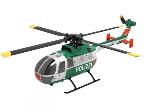 RC Helikopter Bo105 Hubschrauber (Polizei), Fertig zum Fliegen